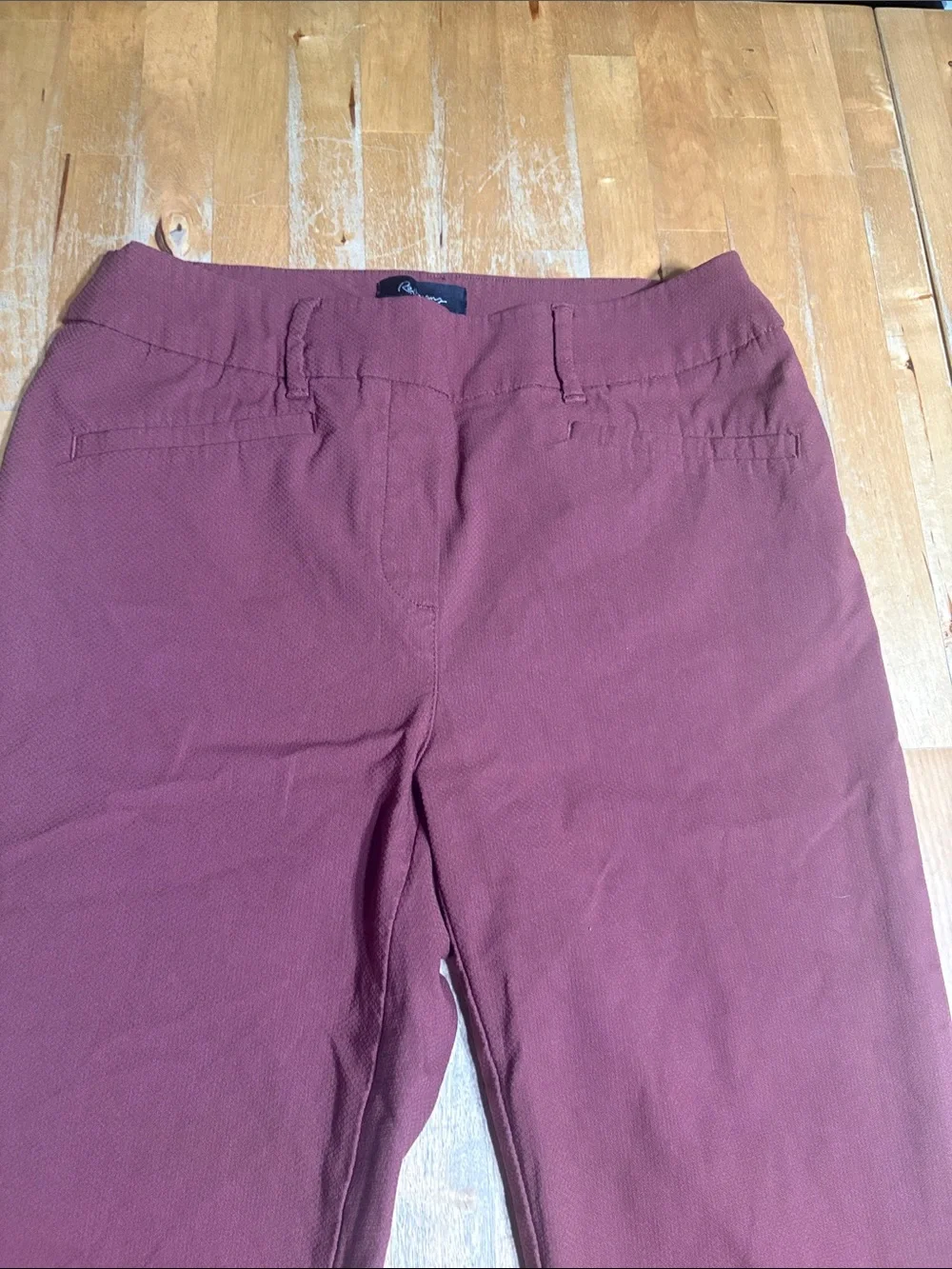 Reitmans Maroon Dress Pants - Picture 5 of 12